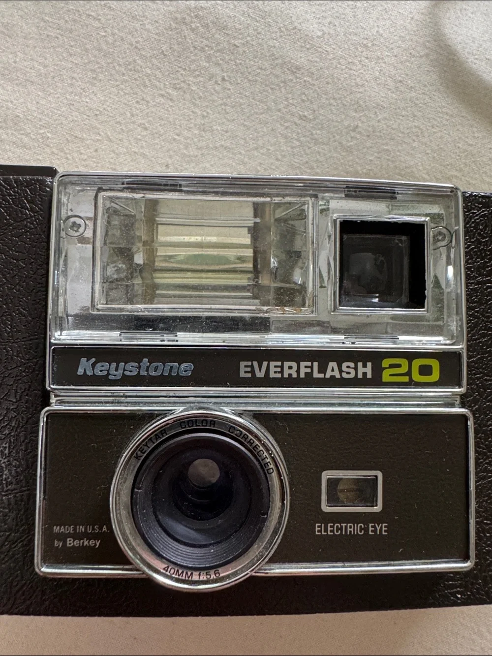 Vintage KEYSTONE Everflash 20 Instant Flash 126 Film Camera
